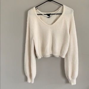Silky Soft Cropped Sweater
